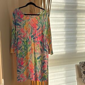 Vibrant Lilly Pulitzer cotton dress size XL